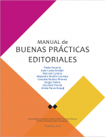 Cubierta para Manual de Buenas Prácticas Editoriales